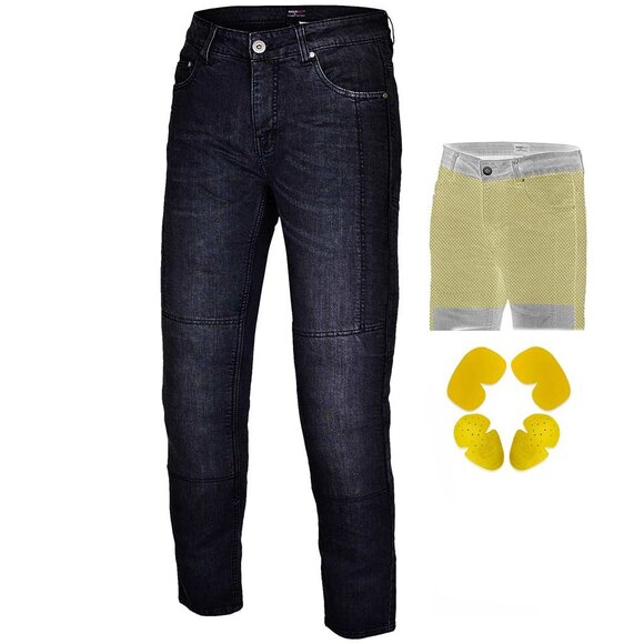 RIDERACT® Other - RIDERACT® Mens Motorcycle Slim Jeans Men Denim Jeans Pants w/ CE Armors NEW